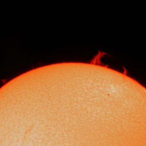 ７月５日のプロミネンス