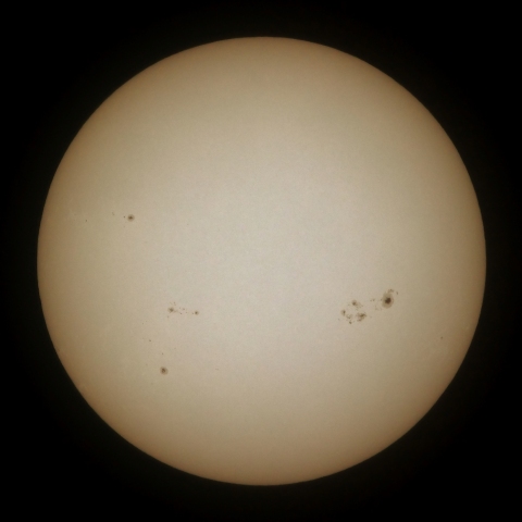 ７月１３日の太陽面