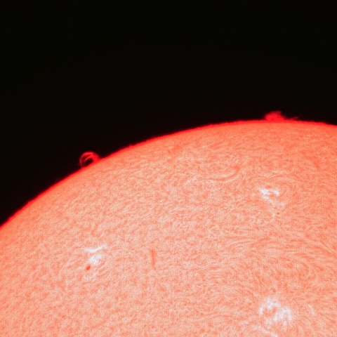 ４月１９日のプロミネンス