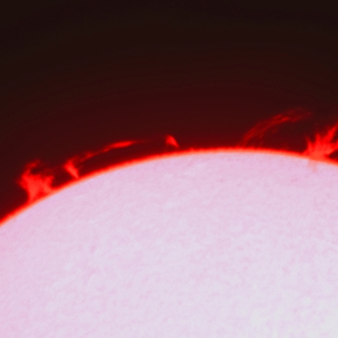 ５月８日のプロミネンス