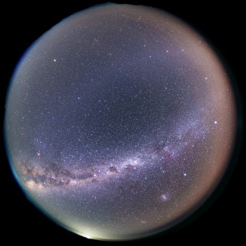 南天の星空