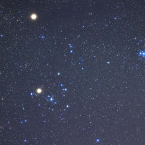 おうし座をゆくＺＴＦ彗星