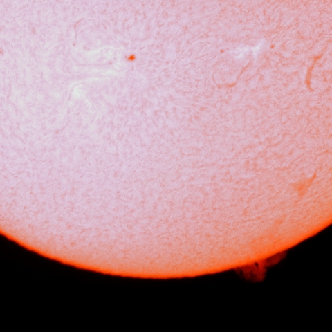 6月１９日の太陽南半球