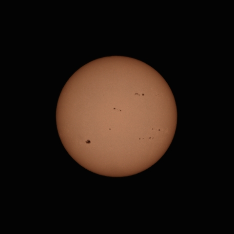 7月10日の太陽面