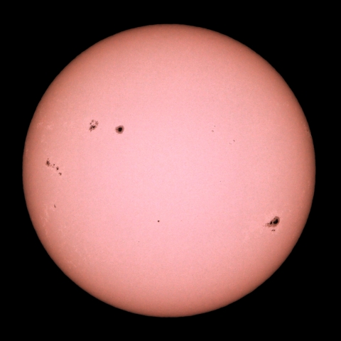 7月16日の太陽面