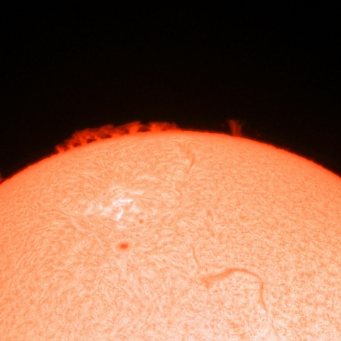 7月22日のプロミネンス