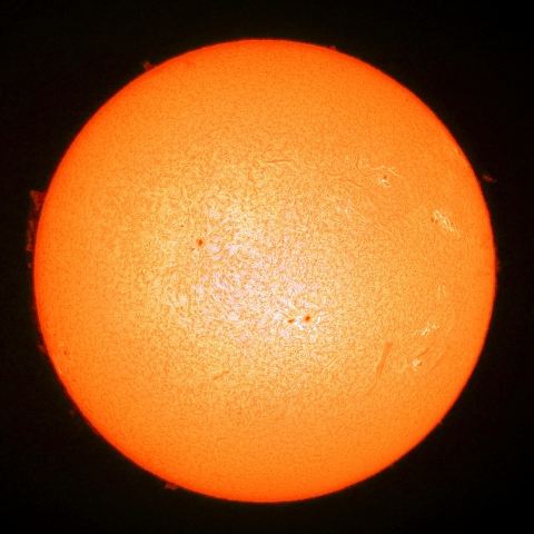 7月24日の太陽Ｈα像