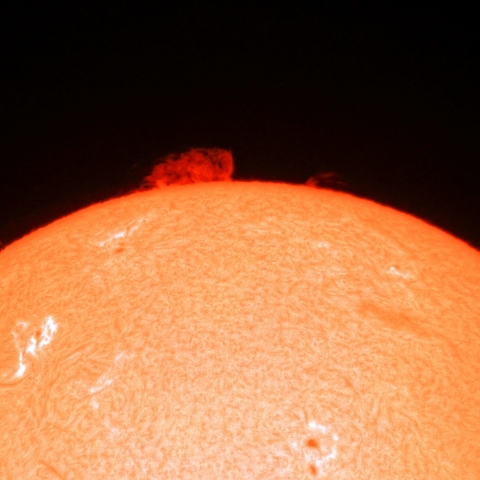 7月25日のプロミネンス