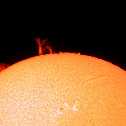 ８月１８日のプロミネンス