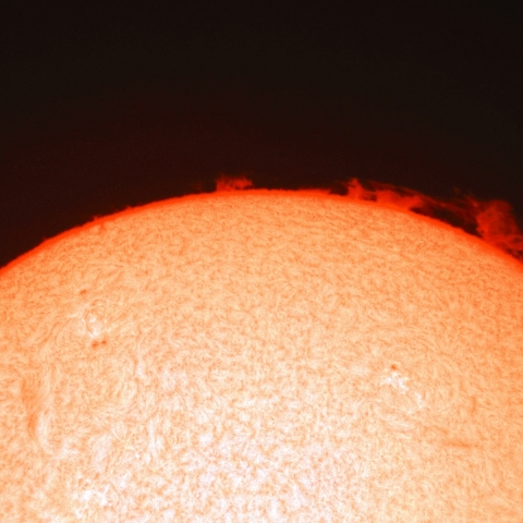 ９月１４日のプロミネンス