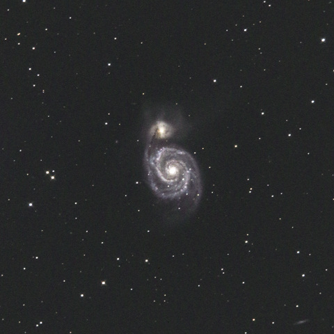 M51 子持ち銀河