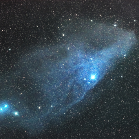 青い馬星雲 IC4592