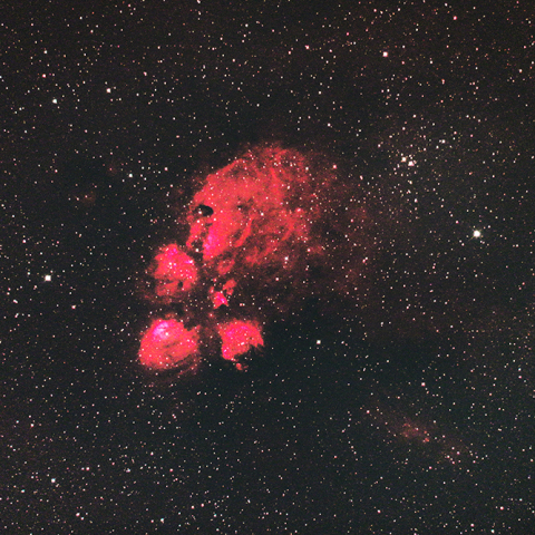 出目金星雲 NGC6334 (Narrowband)