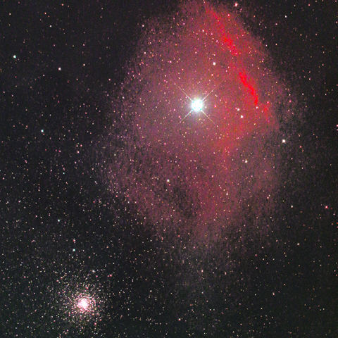 M4～さそり座σ 付近(Sh2-9)