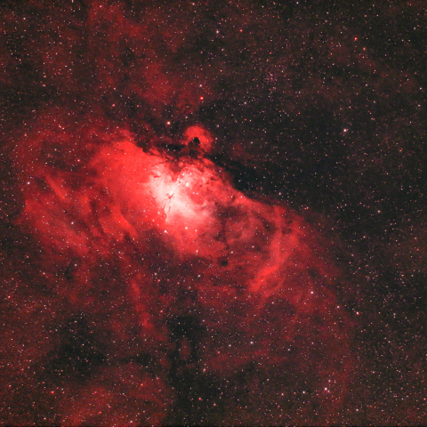 M16 わし星雲 (Narrowband)ー再