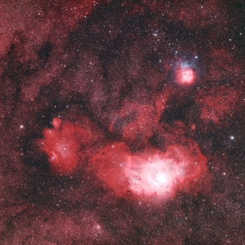 M8 M20 猫の手星雲