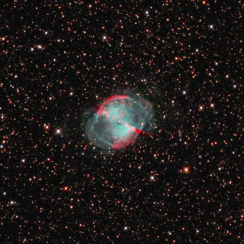 M27 亜鈴状星雲（NF+NBF）