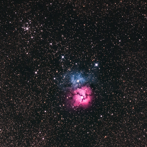 M20 三裂星雲（再処理）