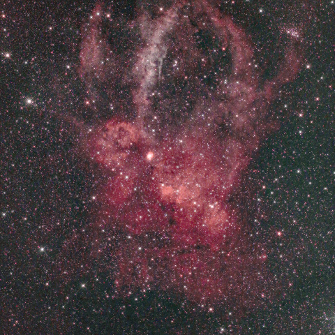 Sh2-157 クワガタ星雲