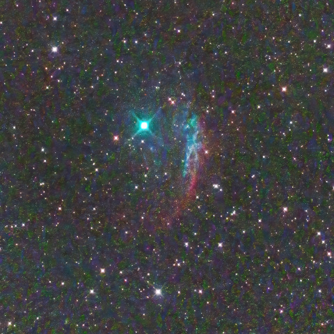 木星状星雲周辺の星雲