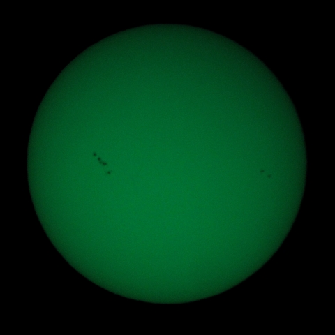 今日の黒点2011.2.16