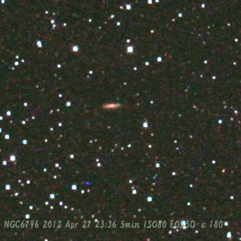 リュウ座 NGC6796超新星