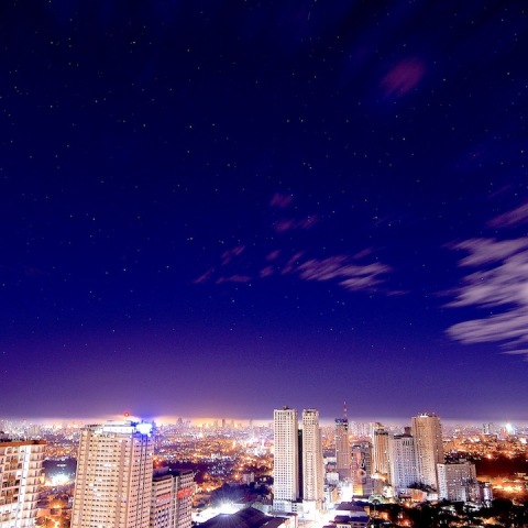 マニラから今晩は