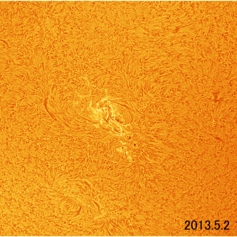 Hαによる太陽表面