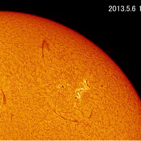 Hαによる太陽表面