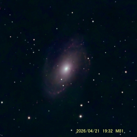 2026/4/21 19:32  M81銀河