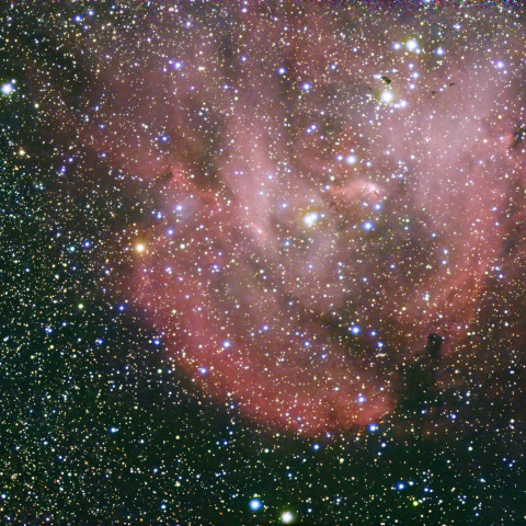 SeestarによるIC2944 走るにわとり星雲