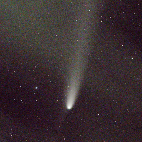 紫金山・アトラス彗星 10/20 大月市にて