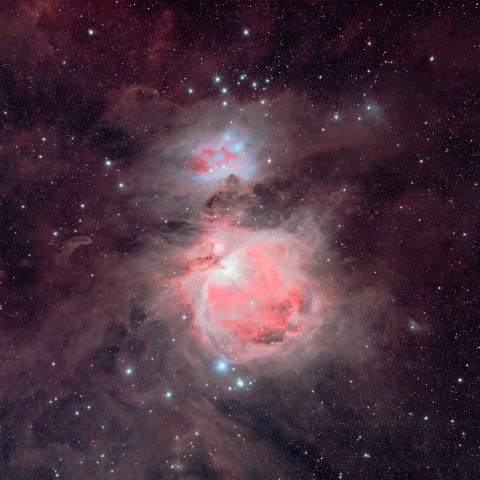 M42オリオン大星雲周辺