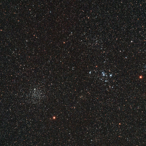 南天の二重星団 M46 M47
