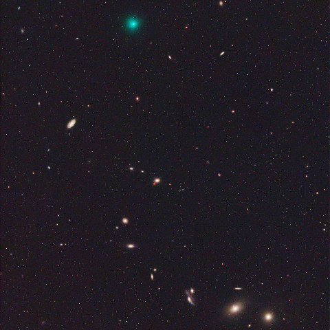 マルカリアンチェーンに連なるショーマス彗星(24P)