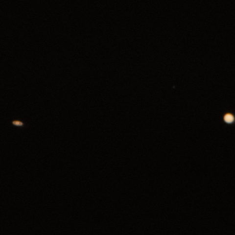 木星と土星の接近