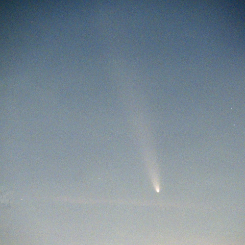 10/14東京都品川区からの紫金山アトラス彗星