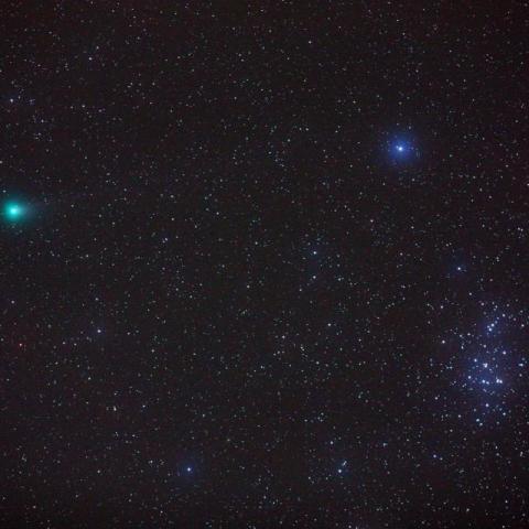 ラブジョイ彗星とプレセペ