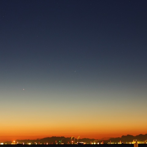 アイソン彗星と水星