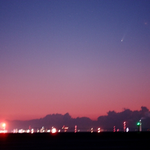 アイソン彗星と水星