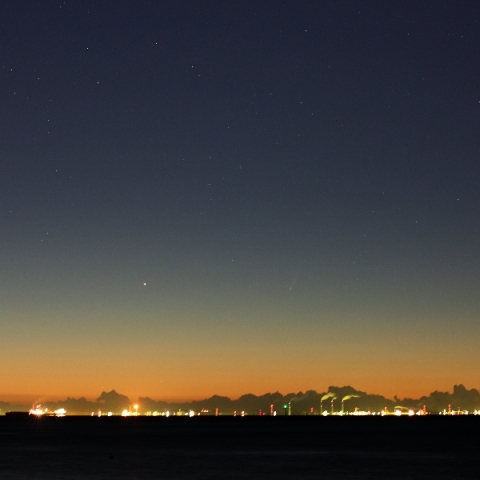 アイソン彗星と水星