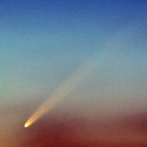 紫金山・アトラス彗星（10月1日早朝）