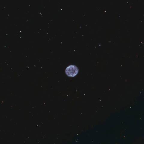 NGC1501 惑星状星雲 オイスター星雲 きりん座