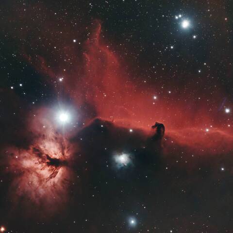 IC434 馬頭星雲 オリオン座