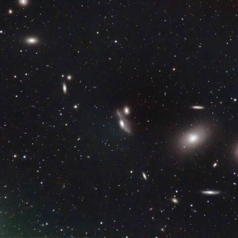 マルカリアンチェーン おとめ座銀河団