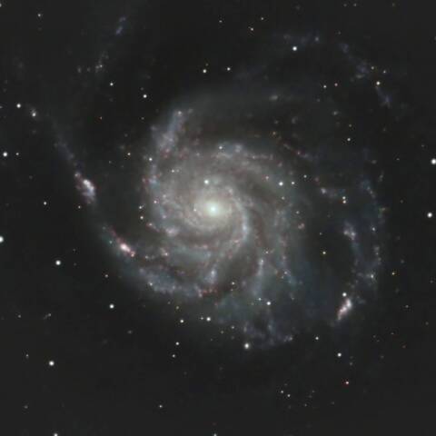 M101 回転花火銀河 おおぐま座