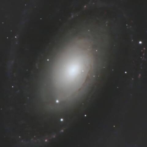 M81 ボーデの銀河　おおぐま座