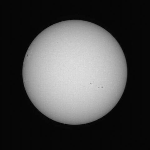 2024年3月18日の太陽