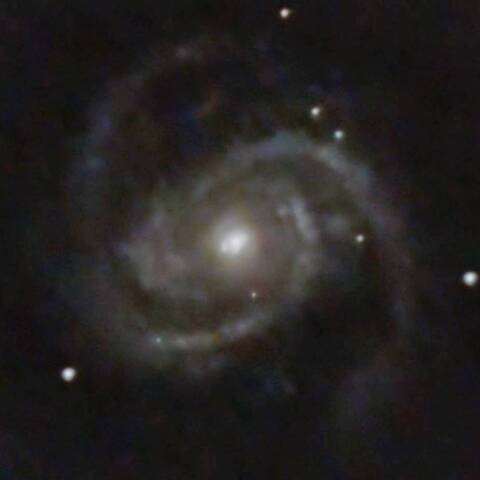 M100 渦巻銀河 かみのけ座