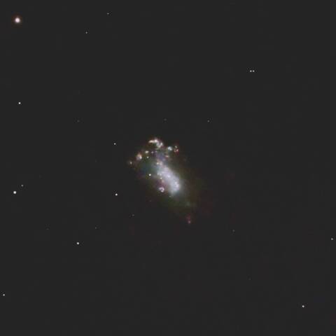 NGC4449 不規則銀河 りょうけん座